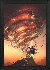 Tornado Devastation with House