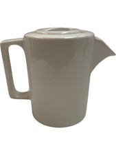 Goblin England White Ceramic Teapot with Lid and Handle Vintage