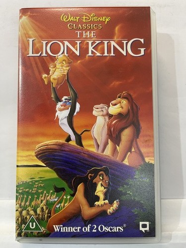 Disney lion king vhs - lion,