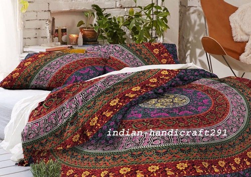 Indian bedding set - duvet, cover