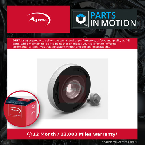 Crankshaft pulley - crankshaft, (tvd)