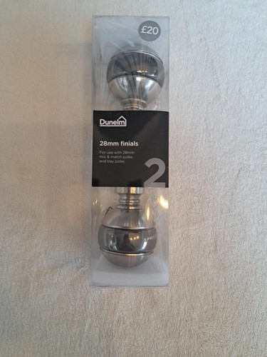 Dunelm 28mm curtain pole - dunelm,