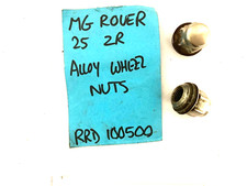 Rover 200 25 MG ZR ZS wheel nuts with covers pair- short nuts RRD100500