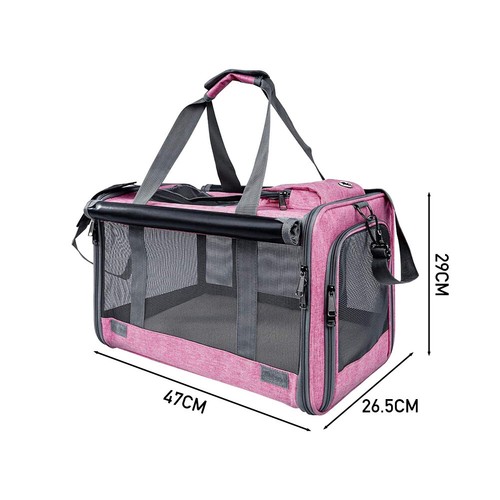 Large pet carrier bag portable - large,