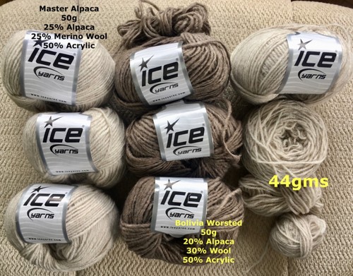 394 grams ice yarns - grams, ~