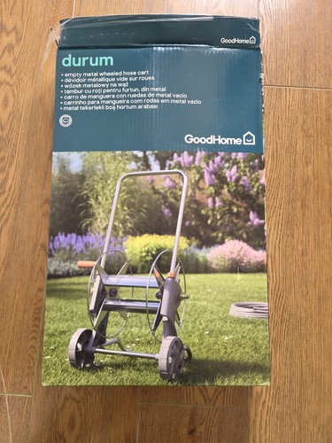 Hozelock metal hose reel cart - reel,