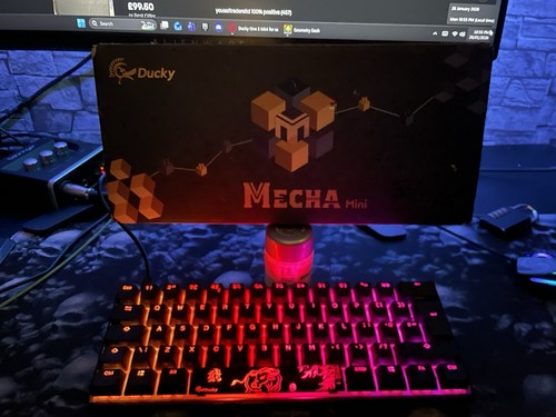 Ducky mecha mini cherry - ducky,