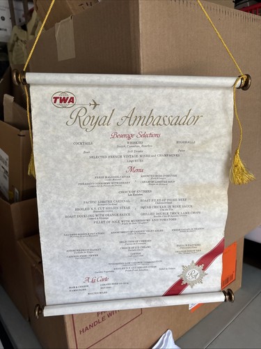 1960 vintage twa royal - twa,