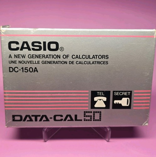 Vintage casio data - data-cal, 50