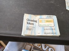 WYPTE metro Bus Uniform Cleaning Tokens Bundle Of 5