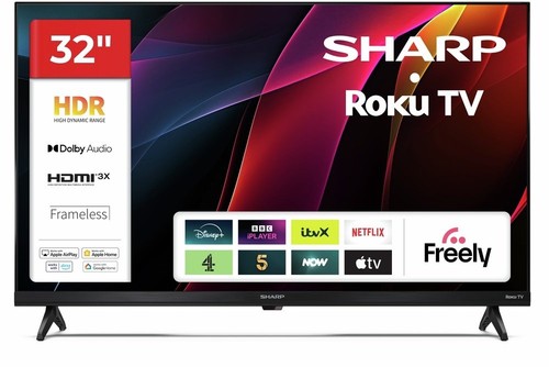 Sharp inch roku smart hd - sharp, 32