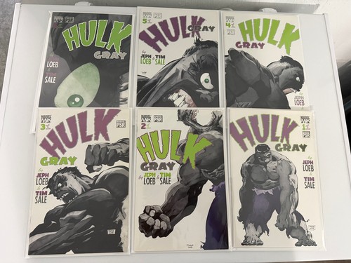 Hulk gray set marvel - 1-6,