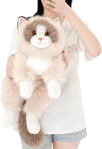 Lifelike ragdoll cat plush - lifelike,