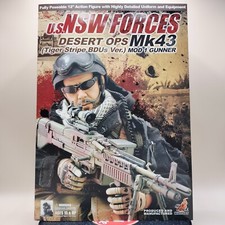 Hot Toys 1/6 U.S. NSW Forces Desert Ops Mk 43 Tiger Stripe BDUs Ver MOD 1 Gunner