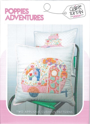 Poppies adventures pillow - adventures, ~
