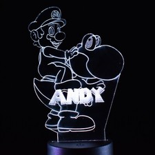 Mario And Yoshi Night Light |