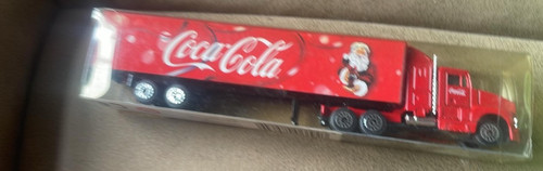 Toy coca cola xmas - lorry,