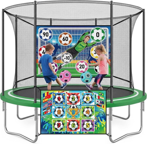 Trampoline football game - trampoline,