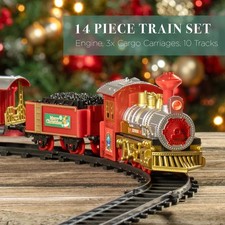 Christmas Tree Train Set
