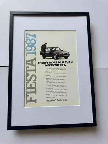 New framed print 1987 mk2 - print, ford
