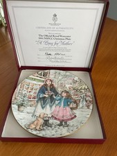 NSPCC Christmas Collector Plates 1990-1992