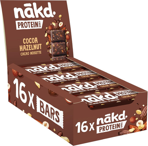 Nakd cocoa hazelnut protein - cocoa,