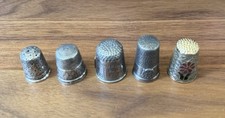 Collection of Vintage Thimbles