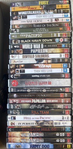 Bulk war movies bundle - bundle,