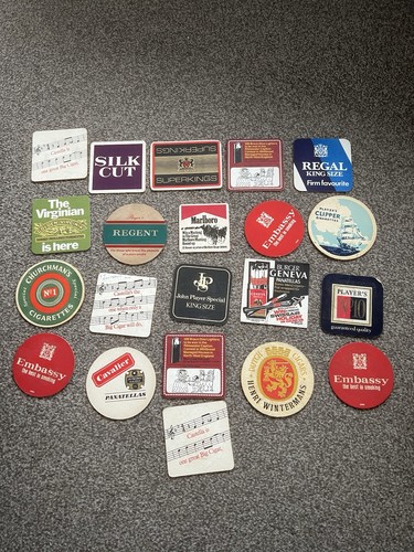 Vintage joblot beer mats - of, 21