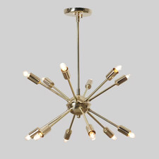 Twelve Arm Brass Sputnik