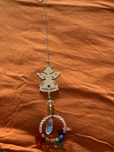 Multicolour angel love crystal - multicolour,