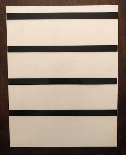 Laminate matte full sheet - sheet, pack