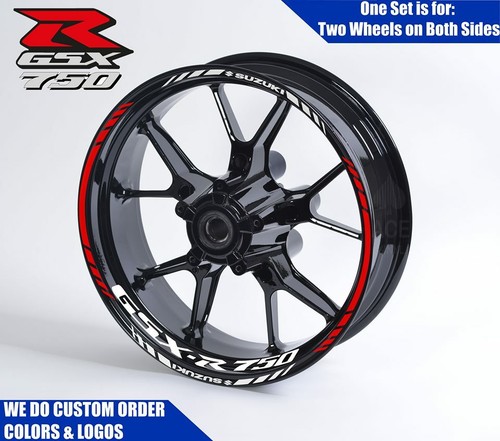 Suzuki gsxr 750 wheel decals - suzuki,