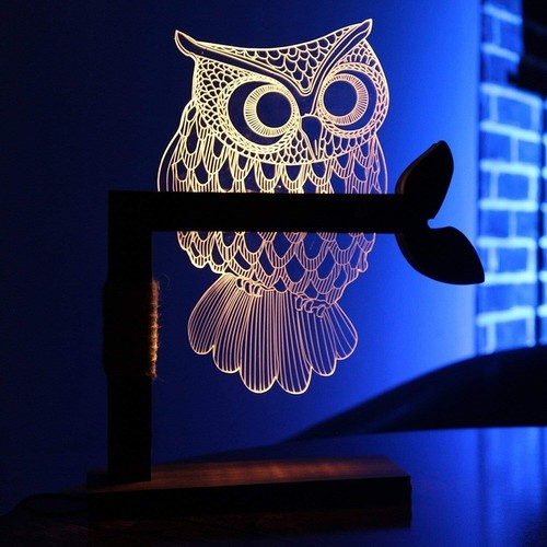 Cittatrend owl led bedside - led,