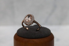 9ct Rose Gold Morganite and