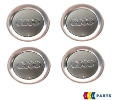 NEW GENUINE AUDI A2 00-05 A3 01-03 ALLOY WHEEL CENTRE CAPS HUBCAPS SET OF FOUR