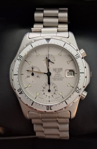 Heuer 2000 quartz chronograph - 2000,