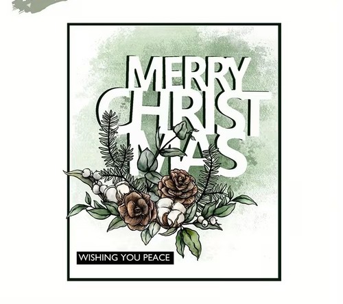 Merry christmas sentiment - christmas,