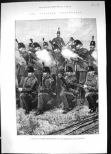 Old 1881 Scottish Volunteers