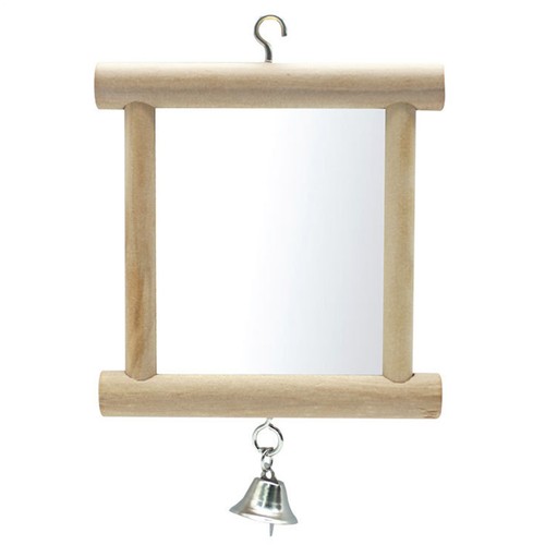 Pet bird mirror - mirror, with
