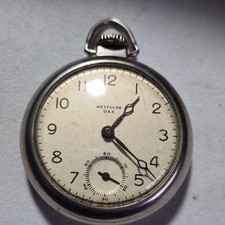 Vintage metal Westclox Dax