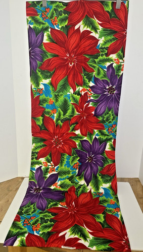 Vintage christmas fabric - vintage,