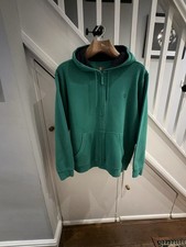 Timberland Green Cotton Blend Full Zip Regular Fit Hoody Hoodie. 2XL XXL
