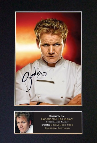 Gordon ramsay signed - 14,