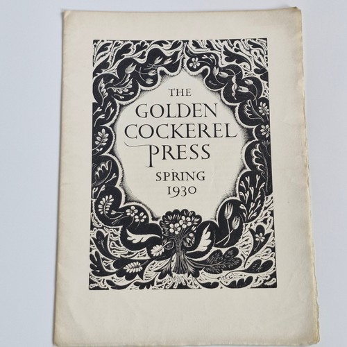 Golden cockerel press - cockerel,