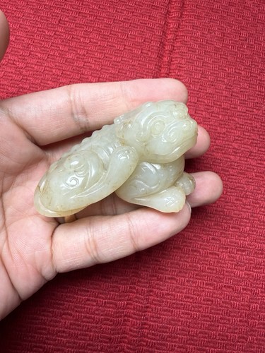 China hotan jade statue - china,