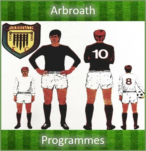 Programme arbroath football - programme,