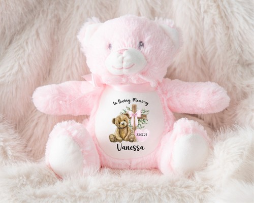 Personalised plush toy pink - toy,