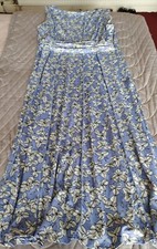 Pre owned Perceptions Cornflower Blue Sleevess Dress  Size 18