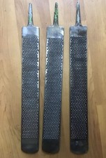 Used x 3 Heller Excel Legend Farriers Rasp Barefoot Trim Blacksmith Metal Work